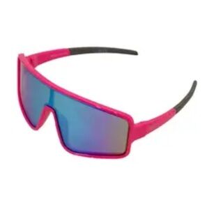Rawlings Adult Pink/Blue Mirror Shield Sunglasses
